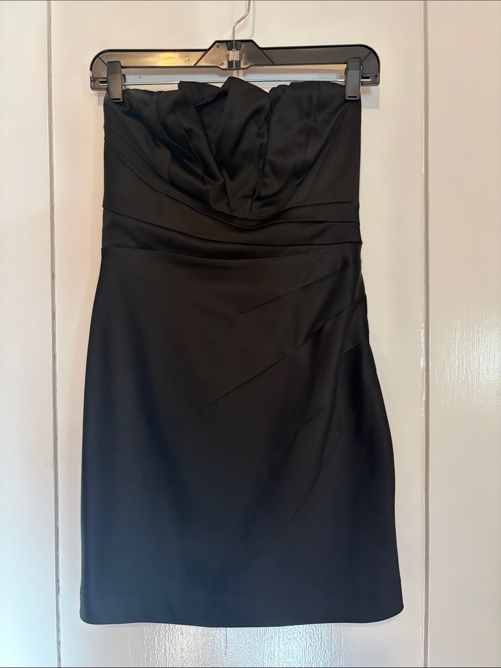 Express Strapless Black Cocktail Dress